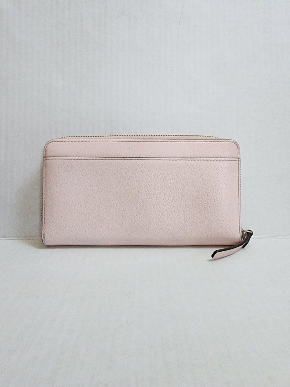 Kate Spade New York Pink Pebbled Leather Large Zip Around Wallet - Picture 3 of 10